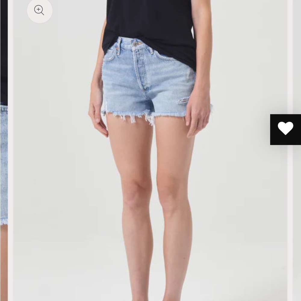 AGOLDE Parker Jean Shorts